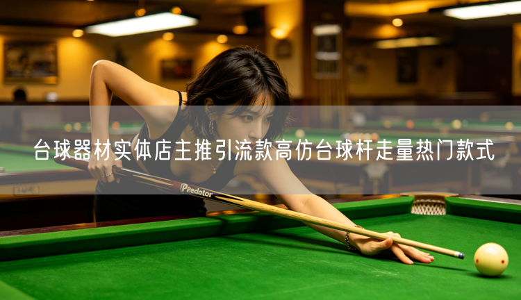 台球器材实体店主推引流款高仿台球杆走量热门款式