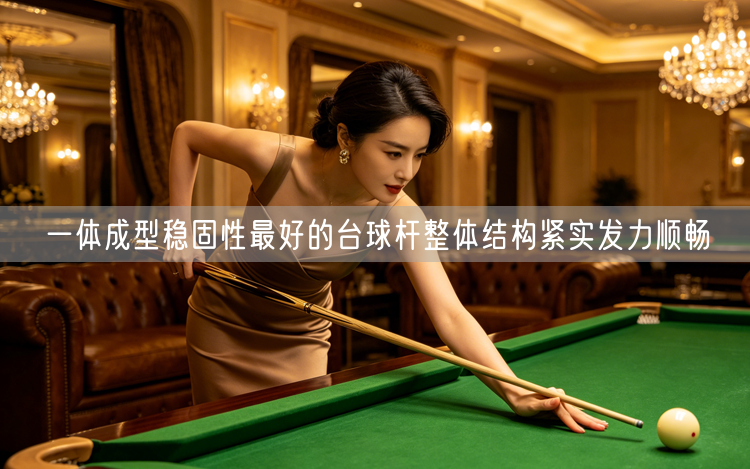 一体成型稳固性最好的台球杆整体结构紧实发力顺畅